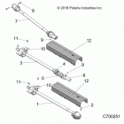 RANGER 1000XP CREW PS MUD Drive train, front, mid, rear prop shaft - r20rsm9...