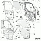 RANGER 1000XP PS CREW NSTR Body, door, front, full - r20rsu99aa  /  ax  /  a9...