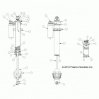RZR XP1000 Suspension, front shock internals - z20nar99az  / ...