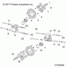 R19RSU99AS RANGER 1000XP PS CREW NSTR Suspension, rear carrier - r19rsu99as (c700028)