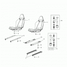 RZR 170 Body, seat, mounting and belts - z20yav17b2  /  b4...