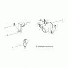 RZR 170 Engine, throttle body - z20yav17b2  /  b4  /  n2  ...