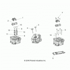 RANGER 500 Engine, cylinder head, cams and valves - r20maa50b...