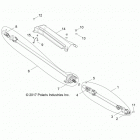 RZR XP 4 Drive train, prop shaft - z20n4e99ac  /  al  /  an...