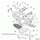 RZR XP1000 Chassis, main frame and skid plates - z20nar99az  ...