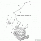RZR RS1 PS MD Drive train, main gearcase mounting - z20s1e99ng (...