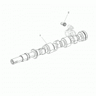 R18RTAD1B1/ED1N1 RANGER 1000 DIESEL Engine, camshaft, push rod - r18rtad1b1  /  ed1n1 ...