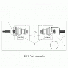 R18RMAL4G9 RANGER EV LIION Drive train, front drive shaft - r18rmal4g9 (70176...
