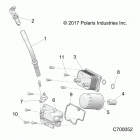 RZR 1000S4 Engine, dipstick and oil filter - z20a4e99ah  /  b...