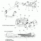 R18RTAD1B1/ED1N1 RANGER 1000 DIESEL Engine, exhaust - r18rtad1b1  /  ed1n1 (701677)