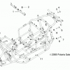 RZR 170 Chassis, frame - z20yav17b2  /  b4  /  n2  /  n4  ...