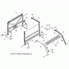 R18RVE99NX RANGER CREW 1000XP PS MD Chassis, cab frame - r18rve99nx (701915)
