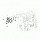 R18RTAD1B1/ED1N1 RANGER 1000 DIESEL Engine, water pump - r18rtad1b1  /  ed1n1 (49rgrwa...