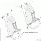 RZR XP TURBO S Body, seat belt mounting - z20pal92ag  /  ap  /  b...