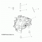 R18RMAL4G9 RANGER EV LIION Drive train, front gearcase mounting - r18rmal4g9 ...