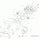 R18RVM99AL RANGER CREW 1000XP PS MUD Brakes, front caliper - r18rvm99al (49rgrcaliper09...