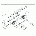 R18RTAD1B1/ED1N1 RANGER 1000 DIESEL Drive train, main gearcase internals 2 - r18rted1n...