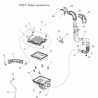R18RVM99AL RANGER CREW 1000XP PS MUD Engine, air intake system - r18rvm99al (701963)