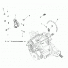 R18RTAD1B1/ED1N1 RANGER 1000 DIESEL Drive train, main gearcase mounting - r18rtad1b1  ...