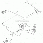 Z18VEL92BK/BR RZR XP TURBO S Brakes, brake lines and master cylinder - z18vel92...
