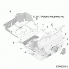 RZR RS1 PS MD Body, floor - z20s1e99ng (c700093-3)