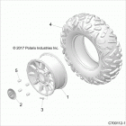 RZR RS1 PS MD Wheels, front - z20s1e99ng (c700112-1)