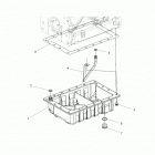 R18RTAD1B1/ED1N1 RANGER 1000 DIESEL Engine, oil pan - r18rtad1b1  /  ed1n1 (49rgroilpa...