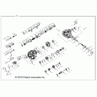 R18RTM99AL RGR 1000 XP PS MUD Drive train, main gearcase internals - r18rtm99al ...