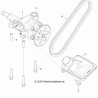 R18RVM99AL RANGER CREW 1000XP PS MUD Engine, oil pump - r18rvm99al (701106)
