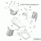 RZR RS1 PS MD Body, hood and liner - z20s1e99ng (c700093-5)