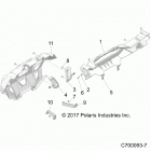 RZR RS1 PS MD Body, rear fascia - z20s1e99ng (c700093-7)