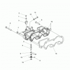 R18RTAD1B1/ED1N1 RANGER 1000 DIESEL Engine, inlet manifold and throttle control - r18r...