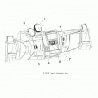 R18RTAD1B1/ED1N1 RANGER 1000 DIESEL Electrical, dash instruments and controls - r18rta...