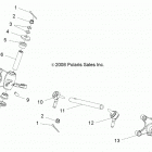 RZR 170 Steering, tie rods - z20yav17b2  /  b4  /  n2  /  ...