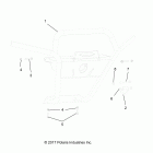 R18RVM99AL RANGER CREW 1000XP PS MUD Body, front bumper - r18rvm99al (701887)