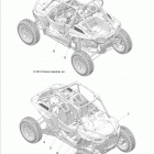 Z18VEL92BK/BR RZR XP TURBO S Body, decals, graphics - z18vel92bk  /  br (c70016...