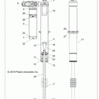 Z18VFE92BB/BM/BS/BU/LBK RZR XP4 TURBO Suspension, rear shock internals {from 11  /  27  ...