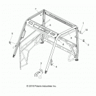 RANGER 570 EPS, EU Chassis, cab frame area, and brake edge cover - r2...