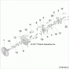 RZR RS1 PS MD Drive train, primary clutch - z20s1e99ng (c700102-...