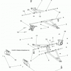 R18RTAD1B1/ED1N1 RANGER 1000 DIESEL Suspension, front control arms - r18rtad1b1  /  ed...