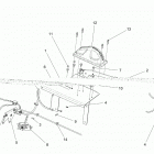 RANGER 48V EV MD Brakes, park brake asm. - r20maae4f4  /  f9 (70209...
