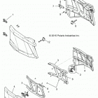 Z18VFE92BB/BM/BS/BU/LBK RZR XP4 TURBO Body, doors, rear - z18vfe92bb  /  bm  /  bs  /  b...