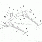 RZR RS1 PS MD Suspension, rear control arms - z20s1e99ng (c70011...