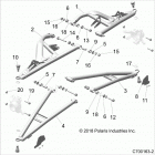 Z18VEL92BK/BR RZR XP TURBO S Suspension, front control arms - z18vel92bk  /  br...