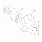 R18RTAD1B1/ED1N1 RANGER 1000 DIESEL Wheels, rear - r18rtad1b1  /  ed1n1 (49rgrwheelrr1...