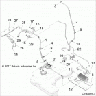 RZR RS1 Body, fuel line evap - z20s1e99bg  /  bk (c700095-...