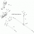 RZR 170 Brakes, master cylinder and brake lines - z20yav17...