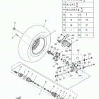 YXZ1000R EPS  (YXZ10YMXML) Заднее колесо 2