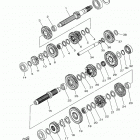 YXZ1000R EPS  (YXZ10YMXML) Трансмиссия