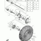 WOLVERINE X2 (YXE85WPBKD) Переднее колесо